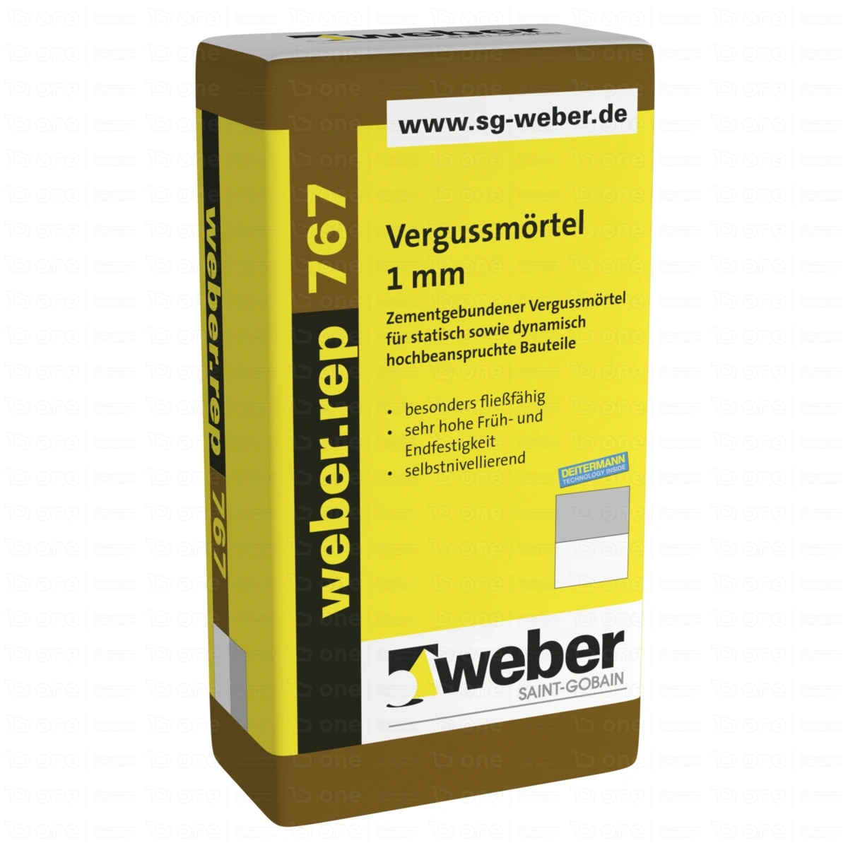 Zaprawa zalewowa Weber rep 767 25 kg