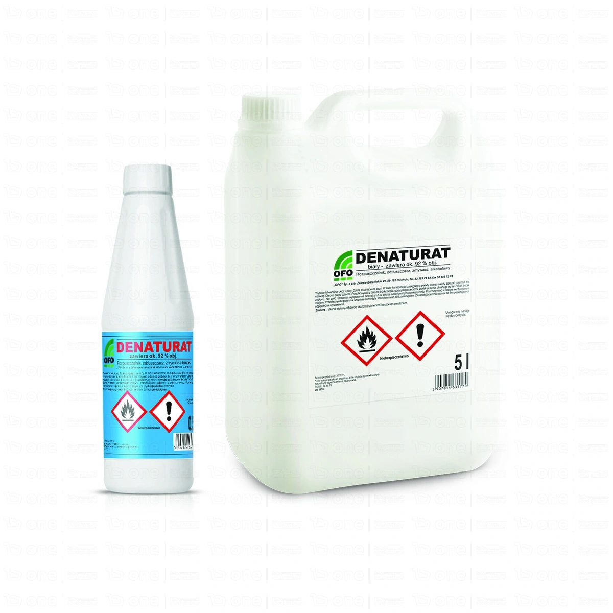 Denaturat biały OFO 5 l