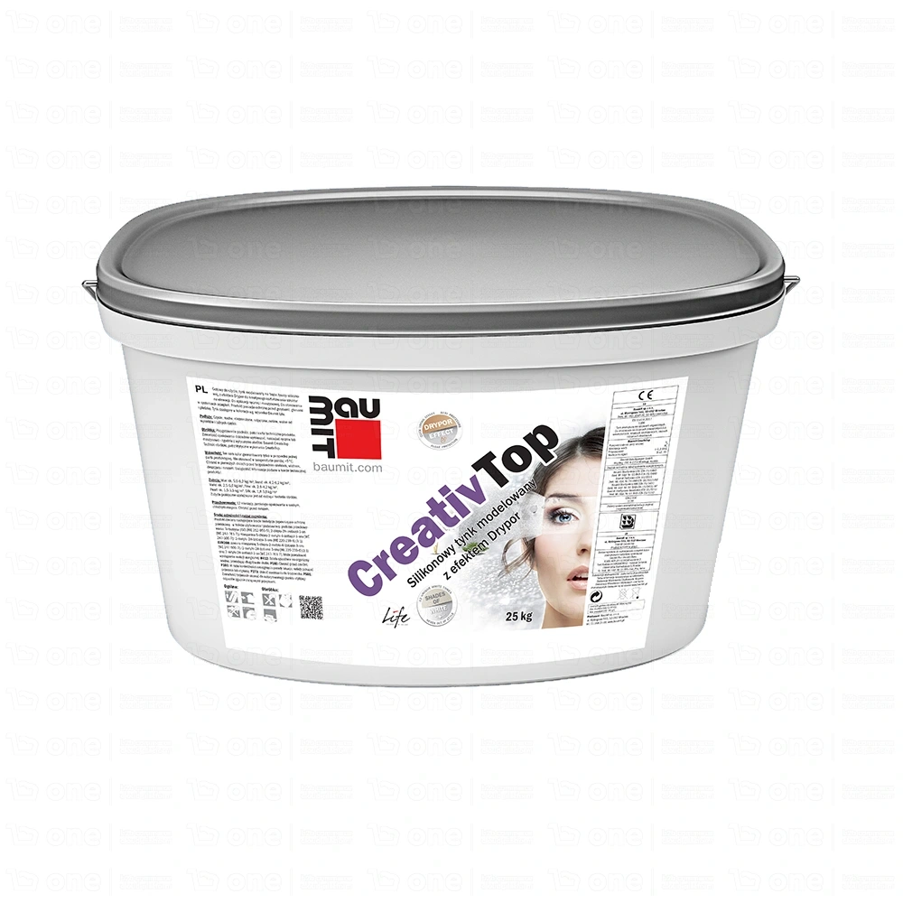 Tynk silikonowy Baumit CreativTop Max 0622 Life drypor 25 kg