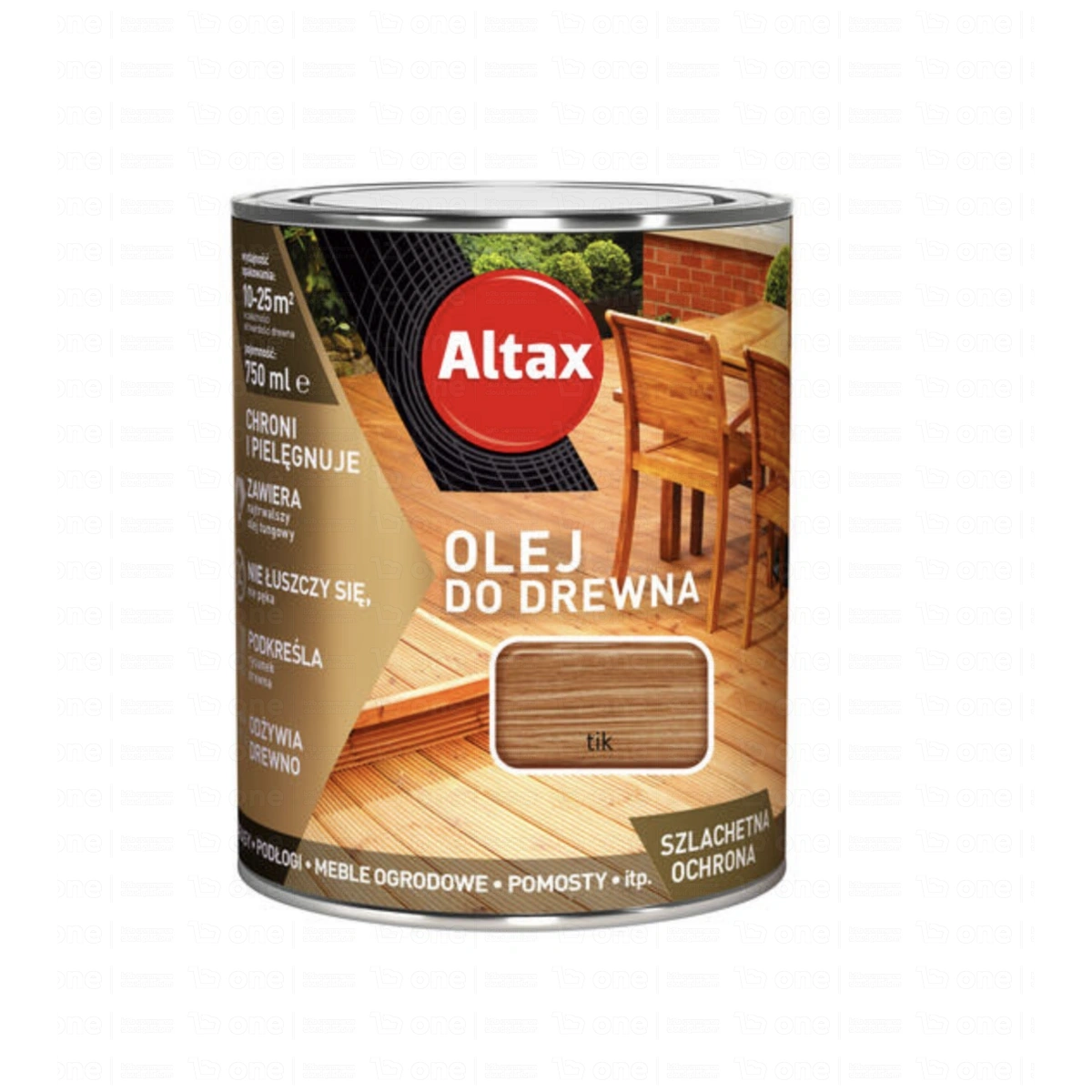 Olej do drewna Altax tik 0,75 l