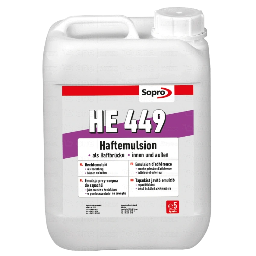Emulsja szczepna do szpachli Sopro HE 449 1 l