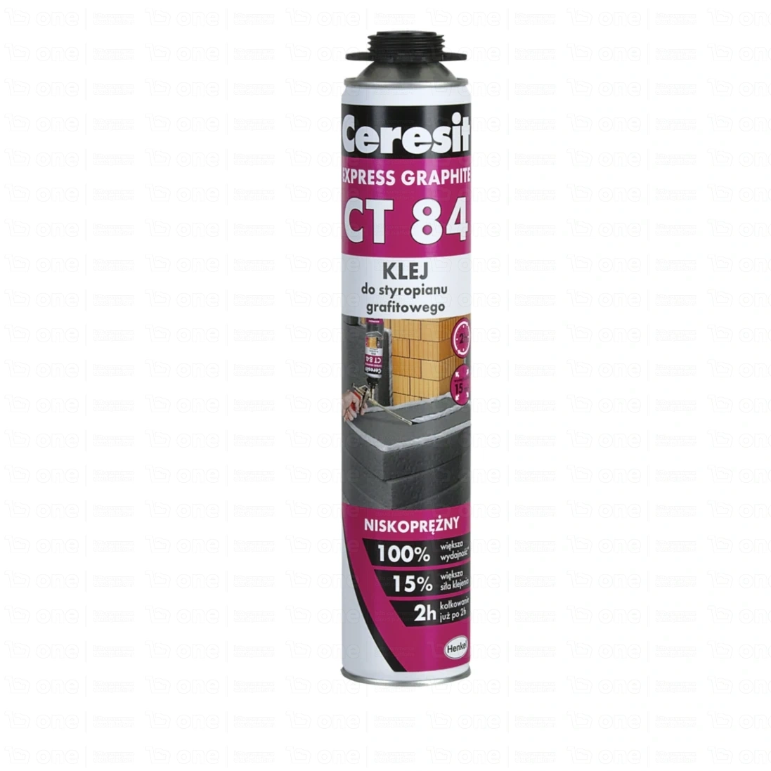 Klej poliuretanowy Ceresit CT 84 EXPRESS GRAPHITE 850 ml