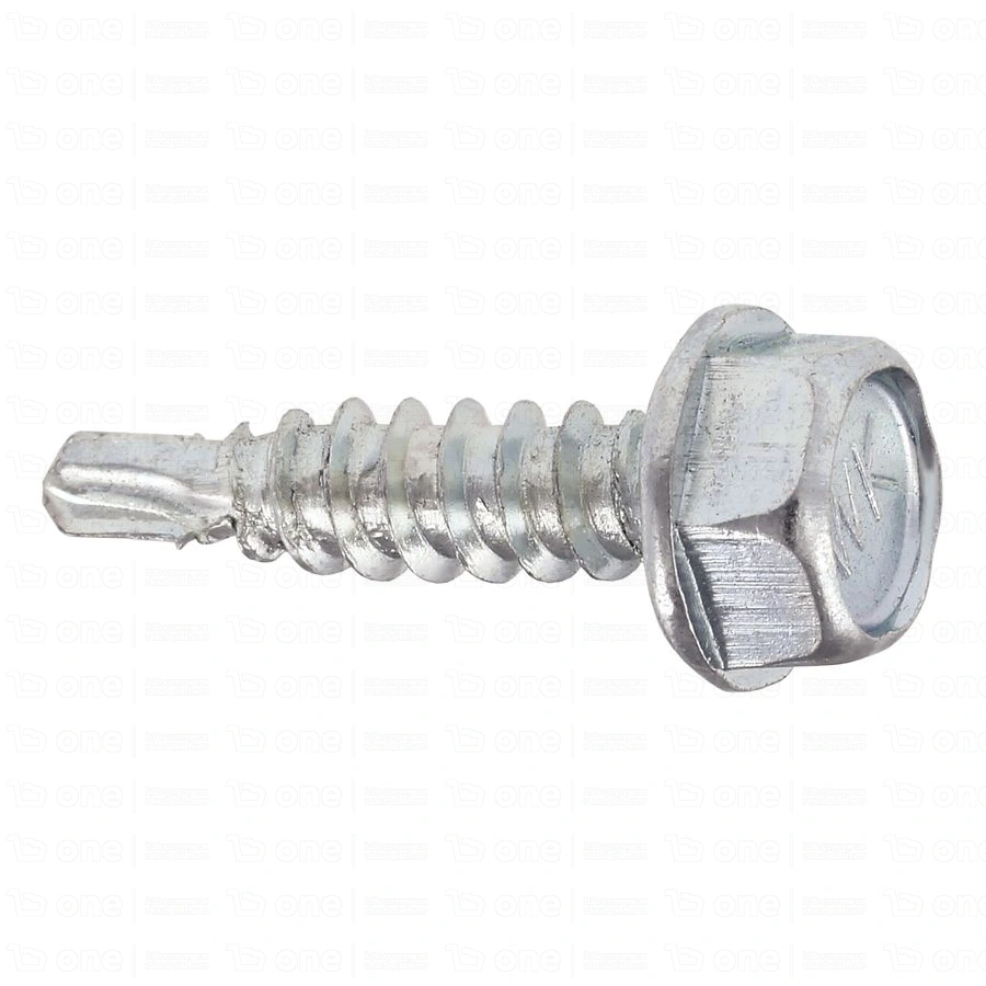 Wkręty zszywki Klimas Wkręt-met do mocowania blach na zakład samowiercące ocynkowane 4,8 x 25 mm 500 szt. 