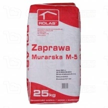 Zaprawa murarska Rolas M5 25 kg
