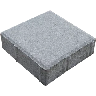 Kostka brukowa Polbruk Kwadrat gładka 8 cm szara z fazą