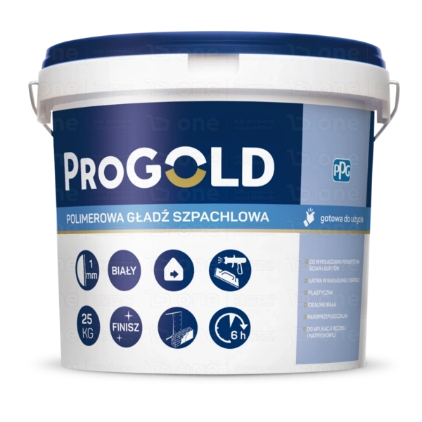 Gładź szpachlowa polimerowa Progold 25kg
