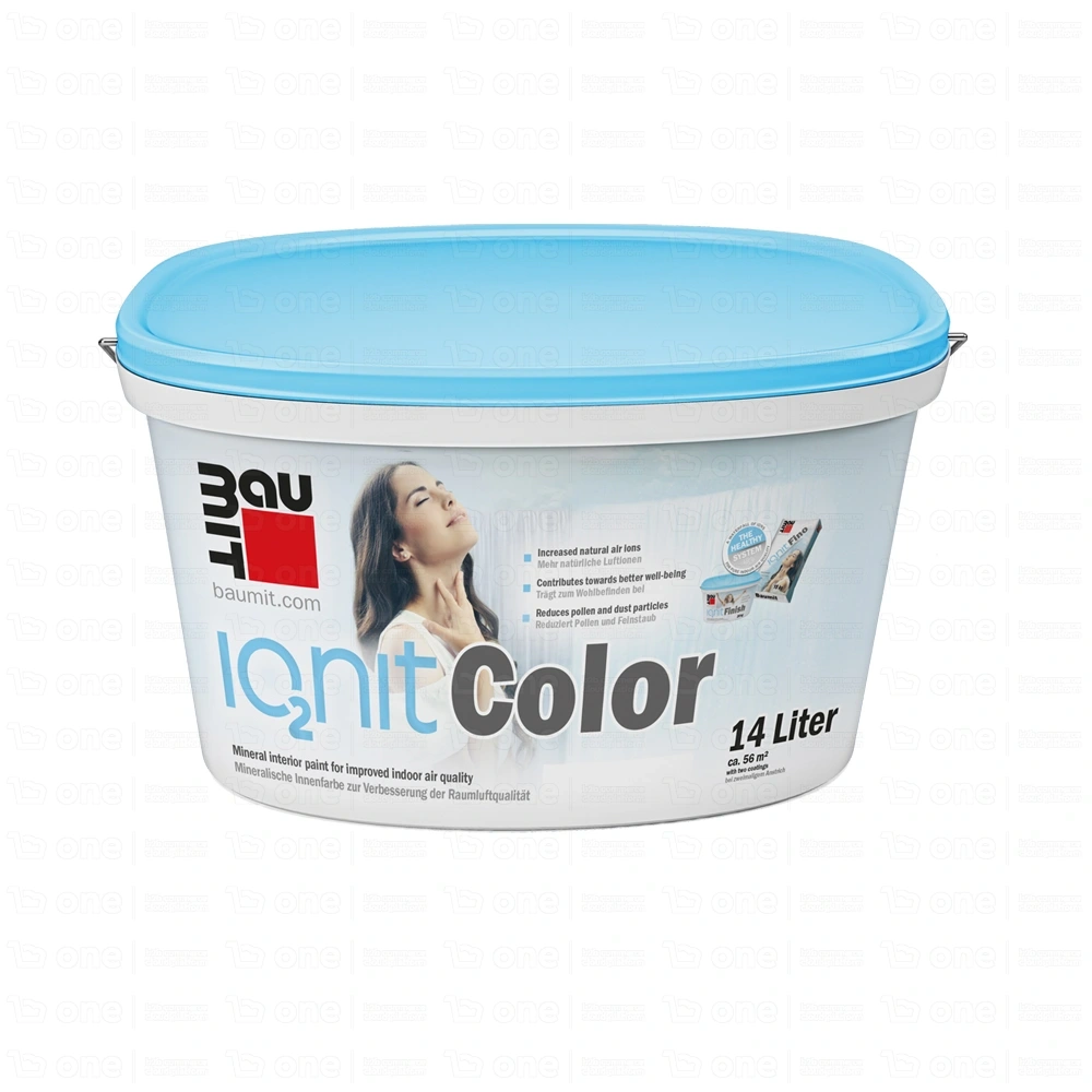 Farba mineralna Baumit IonitColor do ścian i sufitów 0288 mat 14 l