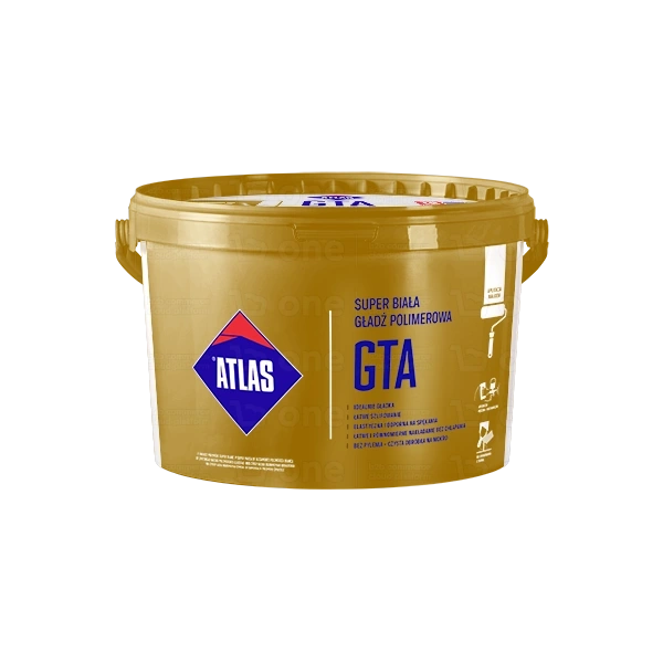 Super biała gładź polimerowa Atlas GTA 18 kg