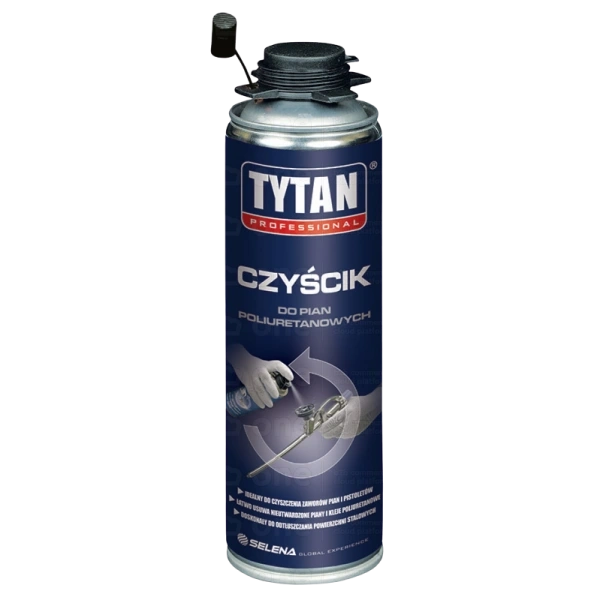 Czyścik do pian poliuretanowych TYTAN PROFESSIONAL 500 ml