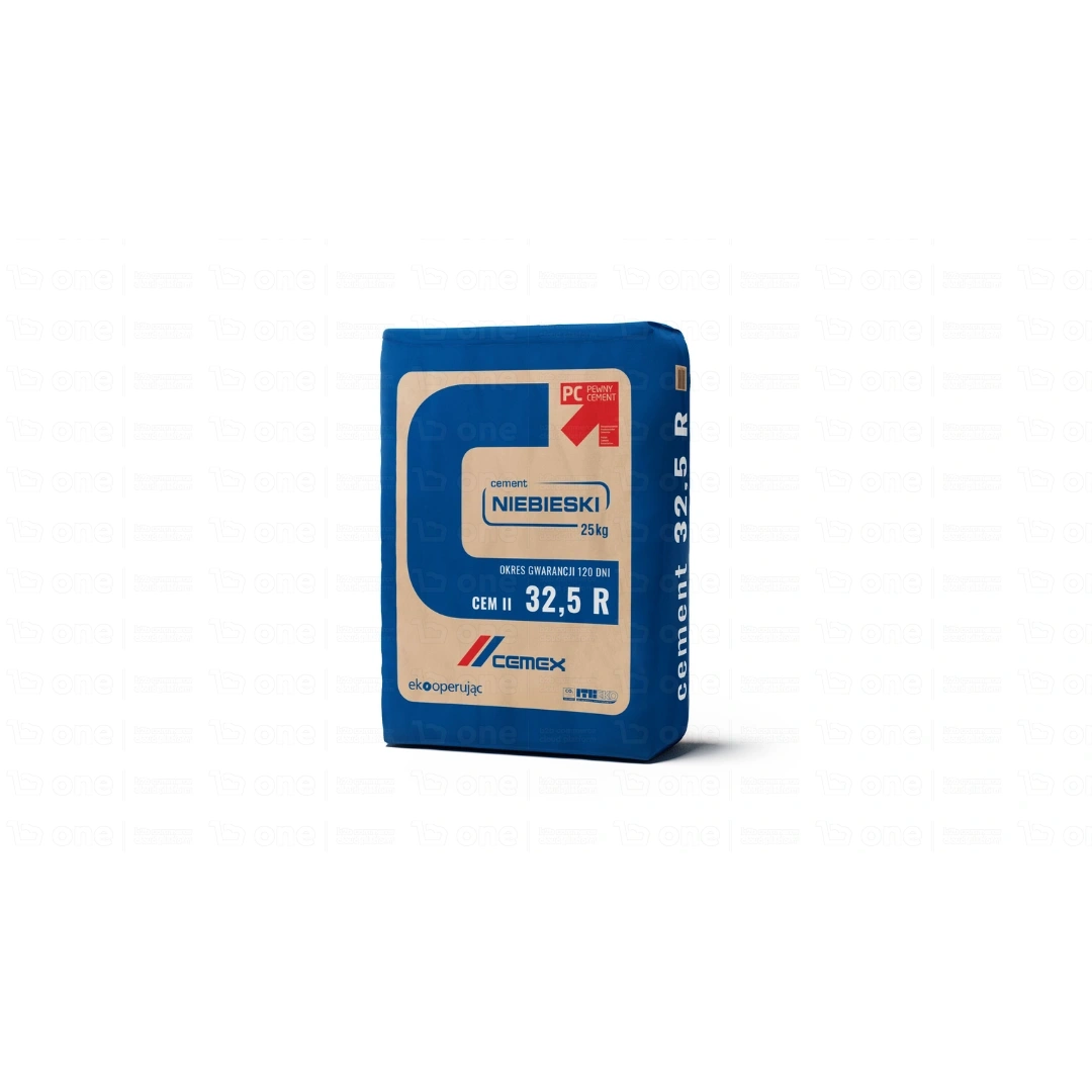Cement uniwersalny Cemex CEM II/B-V 32,5 R-HSR niebieski 25 kg