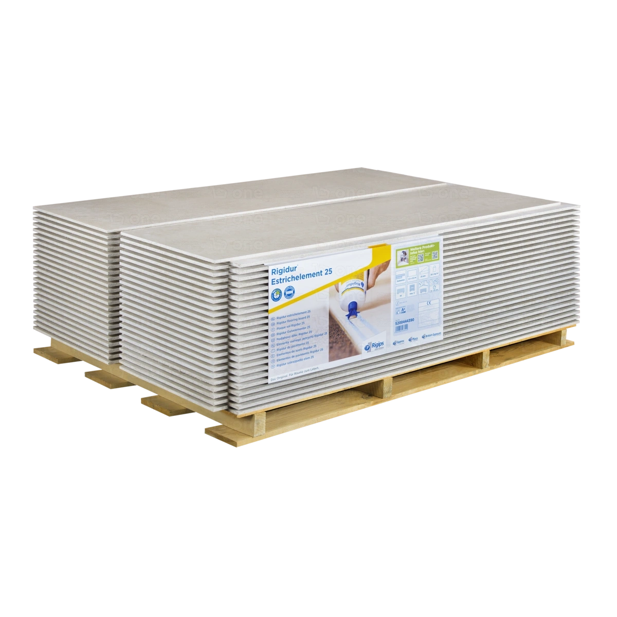 Płyta Rigips Rigidur E25 (2x12,5 mm) 500x1500x25 mm