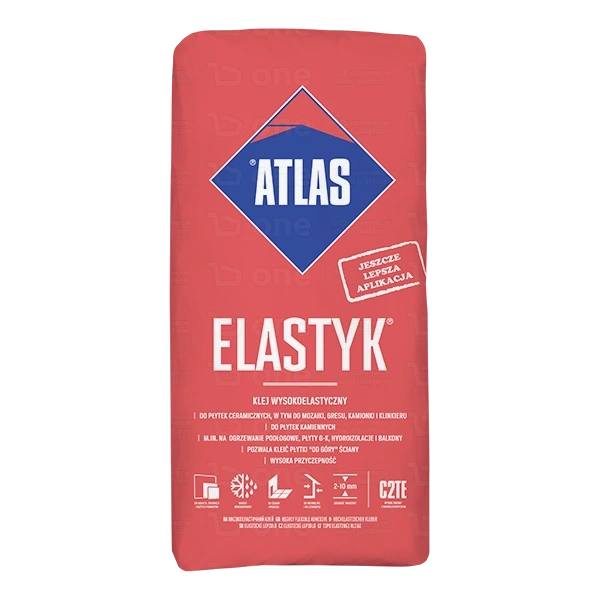 Klej wysokoelastyczny Atlas Elastyk C2TE do płytek 25 kg