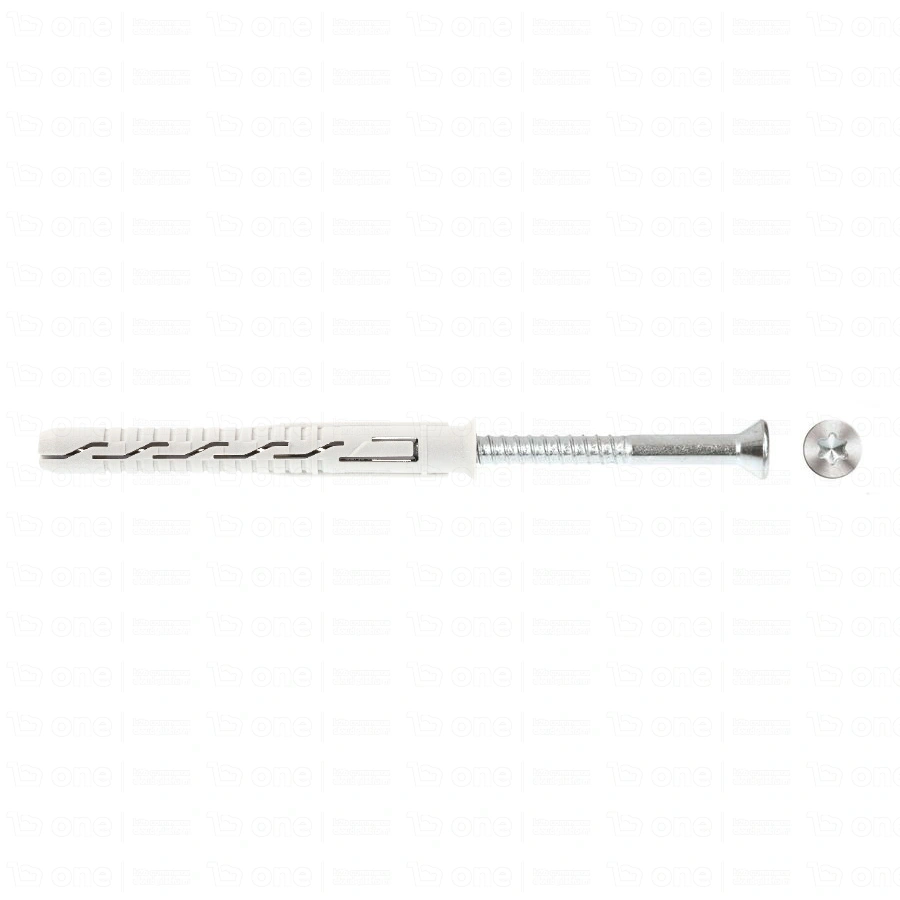 Kołki ramowe rozporowe Klimas Wkręt-met z wkrętem z łbem stożkowym 10 x 180 mm 25 szt. 