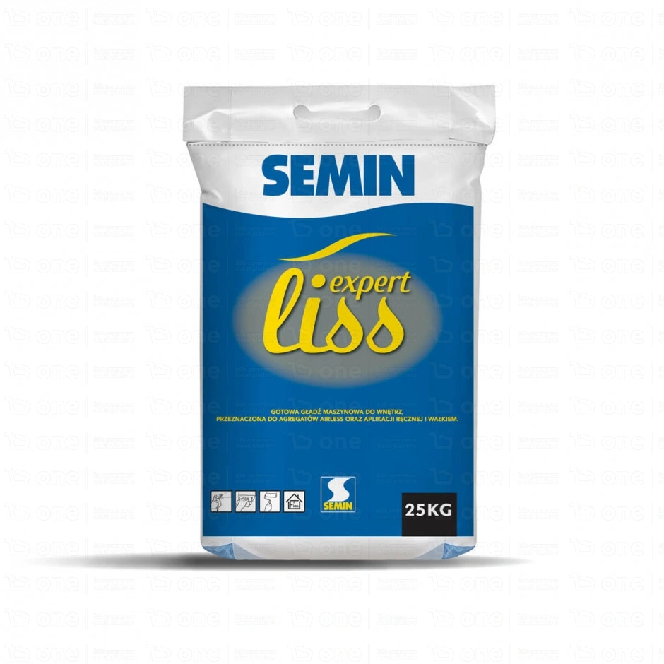 Gładź szpachlowa maszynowa Semin Airless Expert Liss worek 25 kg