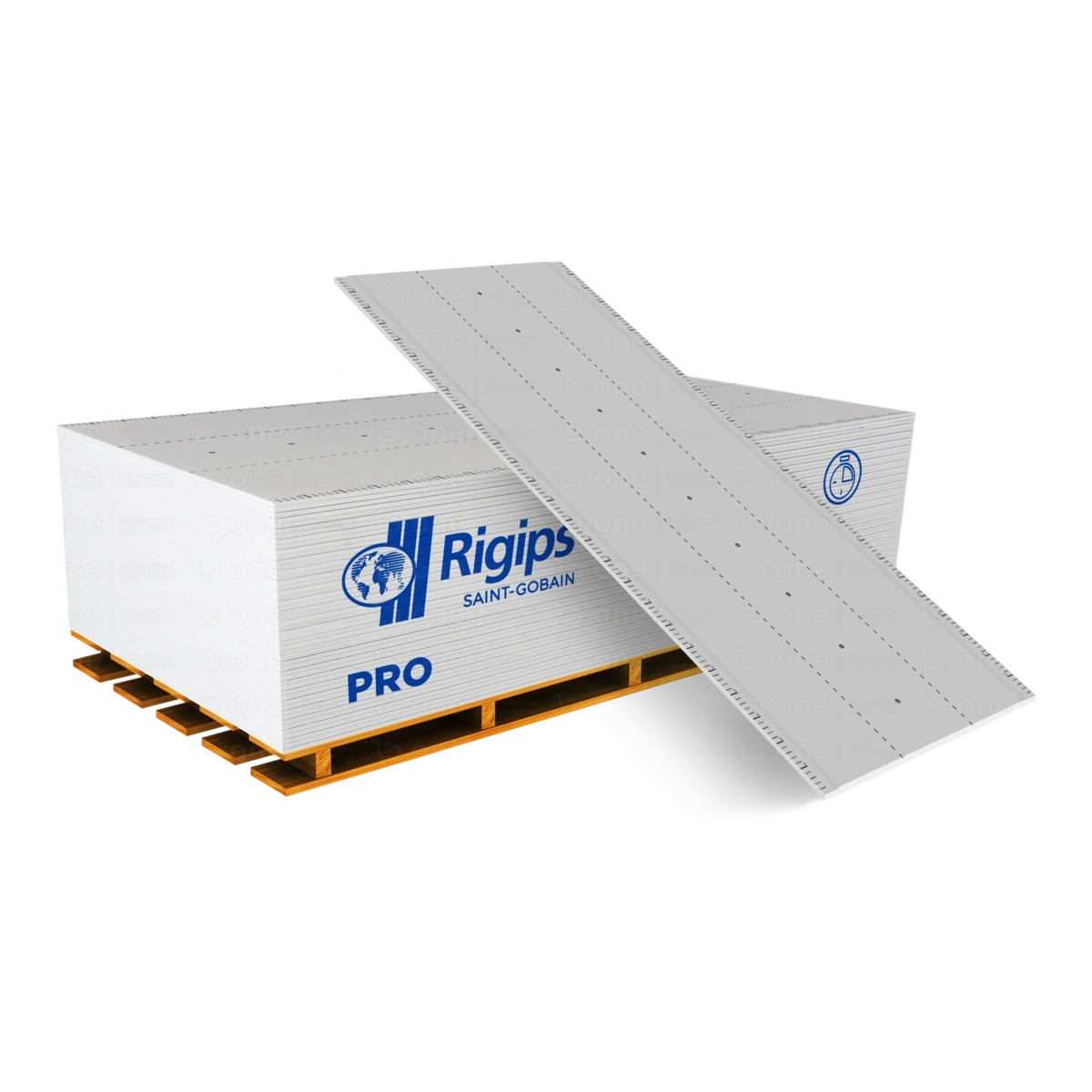 Płyta gipsowo-kartonowa Rigips PRO typ A (GKB) 1200x2400x12,5 mm (na paskach)