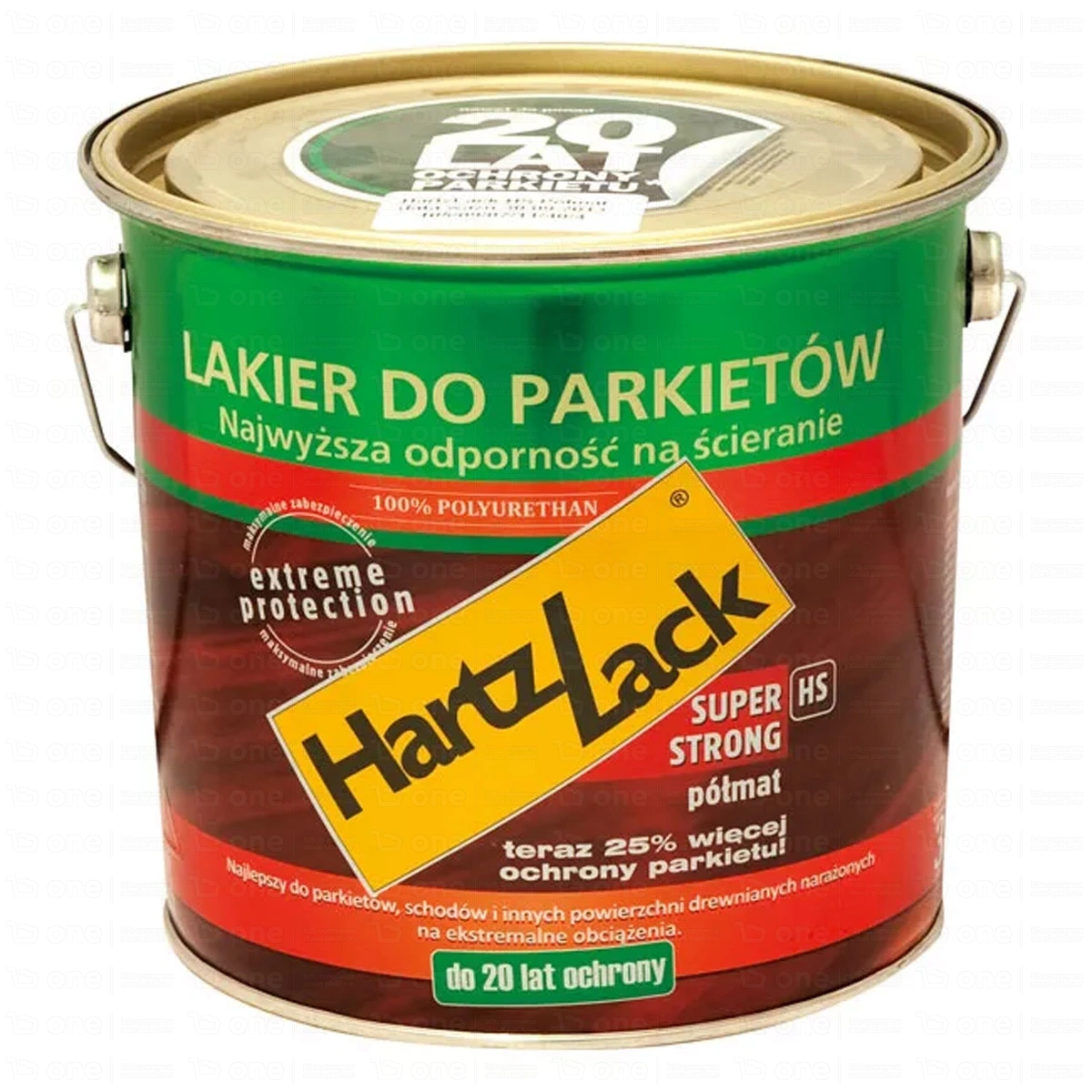 Lakier do parkietu HARTZLACK SUPER STRONG półmat 5l