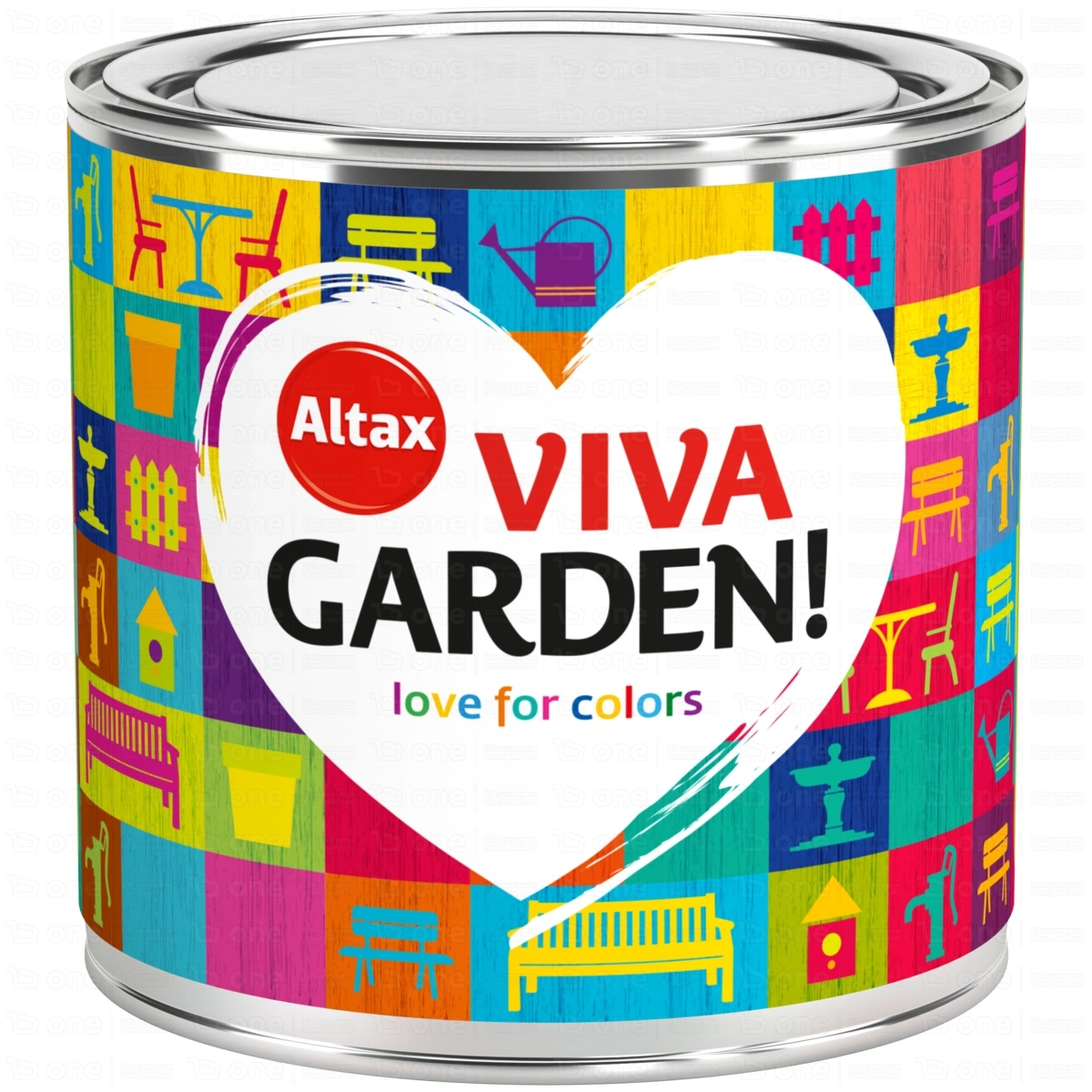 Farba akrylowa Altax Viva Garden kwitnąca magnolia 0,75 l