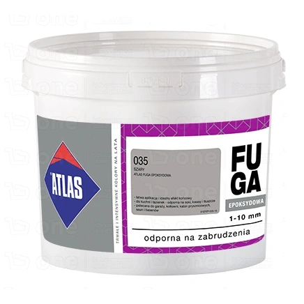 Fuga epoksydowa Atlas 1-10 mm 136 srebrny 5 kg 