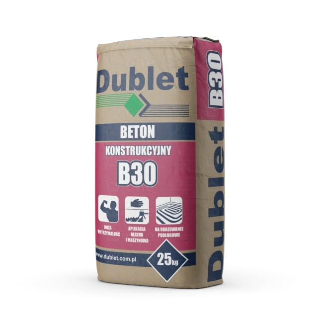 Beton konstrukcyjny Dublet B30 25 kg