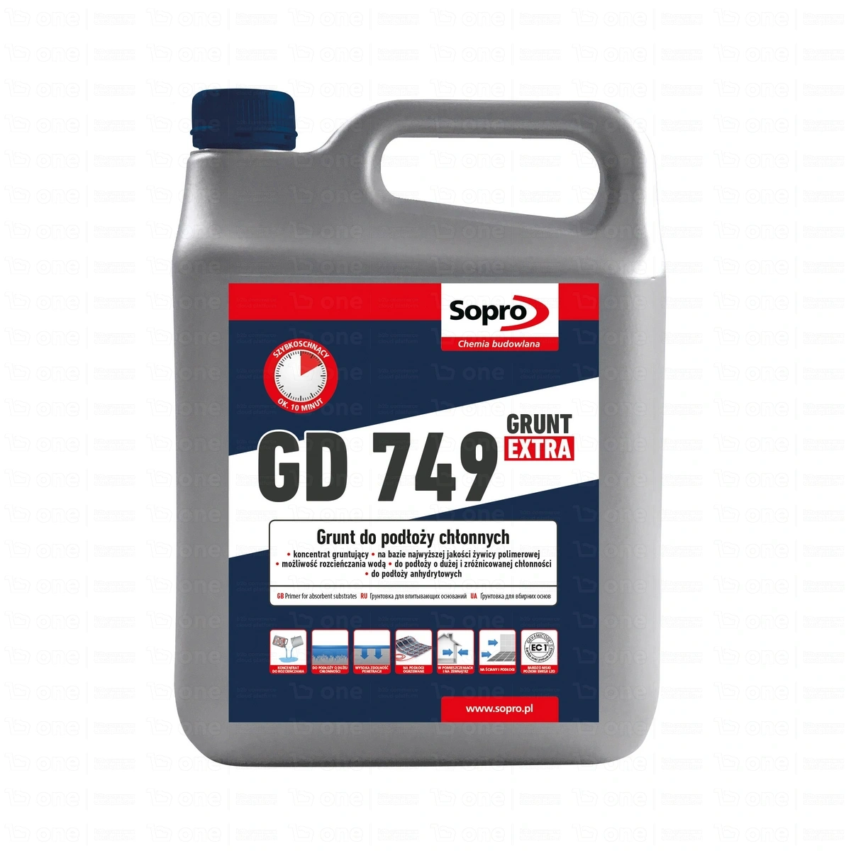 Grunt do podłoży chłonnych Sopro GD 749 4 l