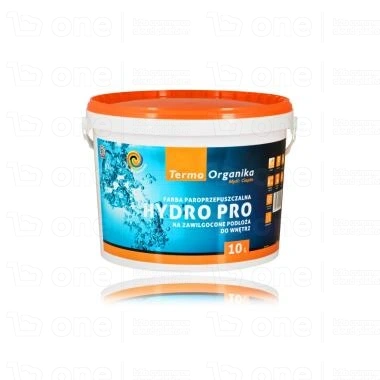 Farba paroprzepuszczalna Termo Organika Hydro Pro do wnętrz baza A 20 l
