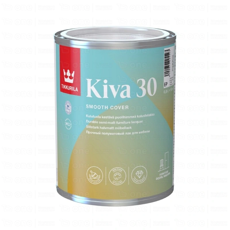 Lakier akrylowy Tikkurila Kiva 30 półmat 2,7 l