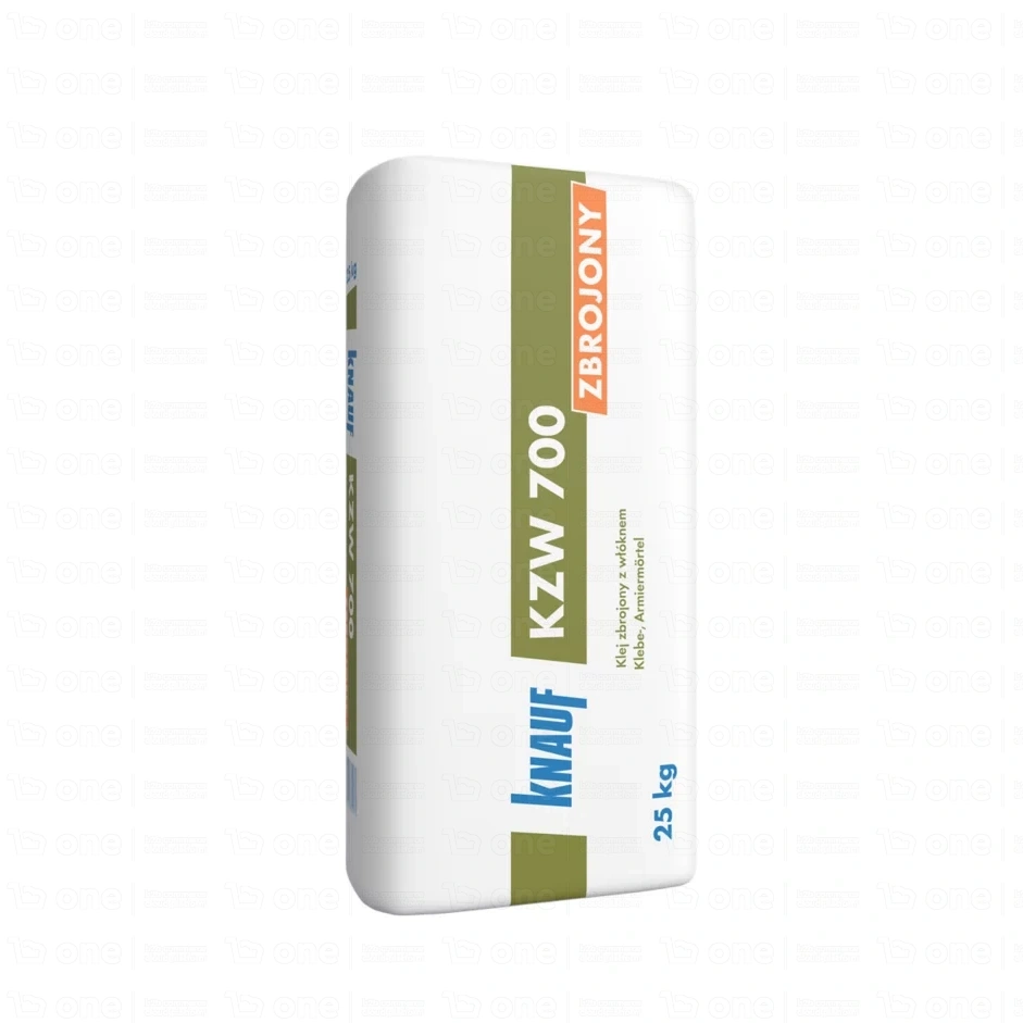 Klej zbrojony z włóknem Knauf KZW 700 25 kg