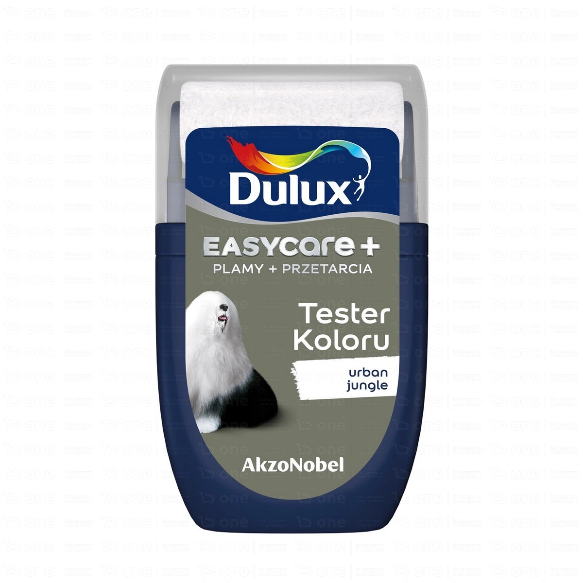 Farba lateksowa Dulux EasyCare+ Plamy+Przetarcia do ścian i sufitów tester urban jungle mat 30 ml
