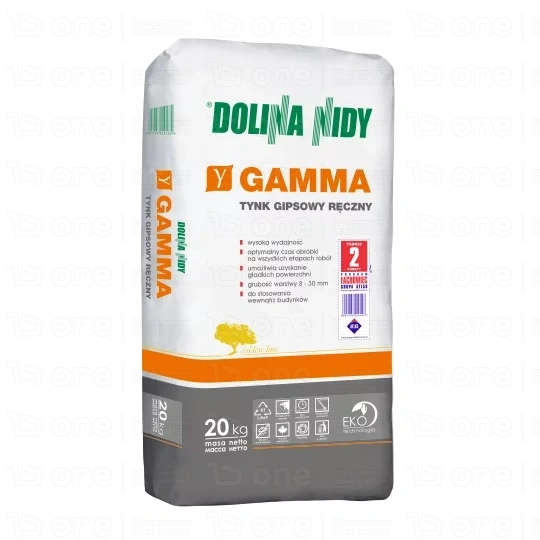 Tynk gipsowy DOLINA NIDY Gamma ręczny 20 kg