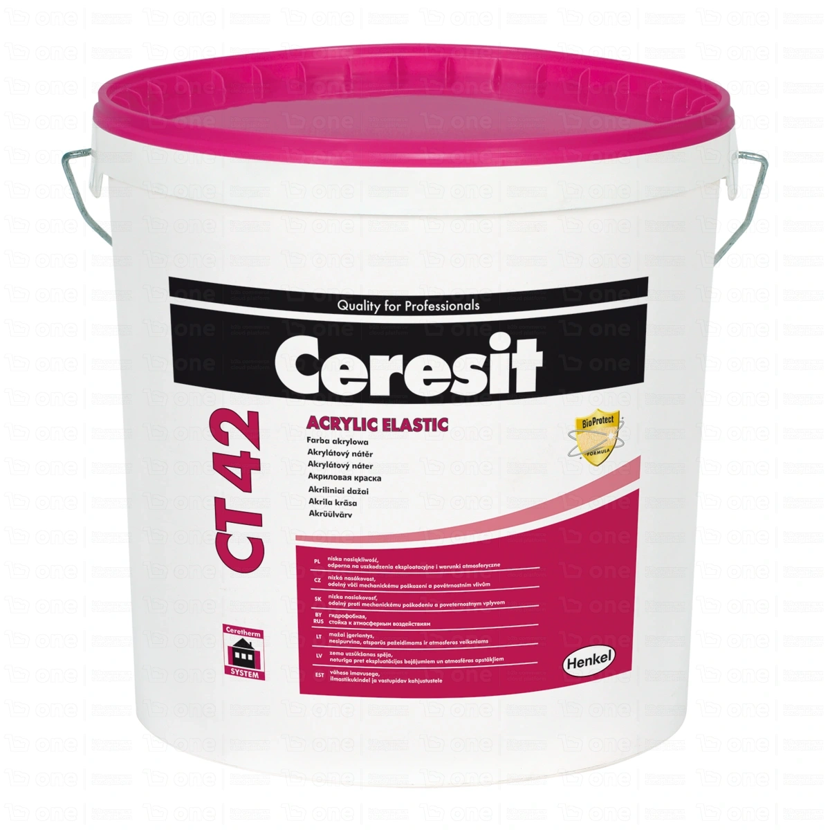 Farba akrylowa Ceresit CT 42 baza 15 l