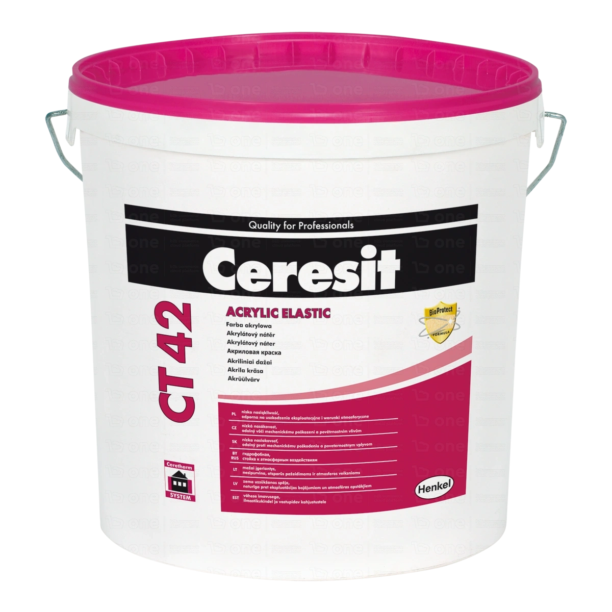 Farba akrylowa Ceresit CT 42 baza 15 l