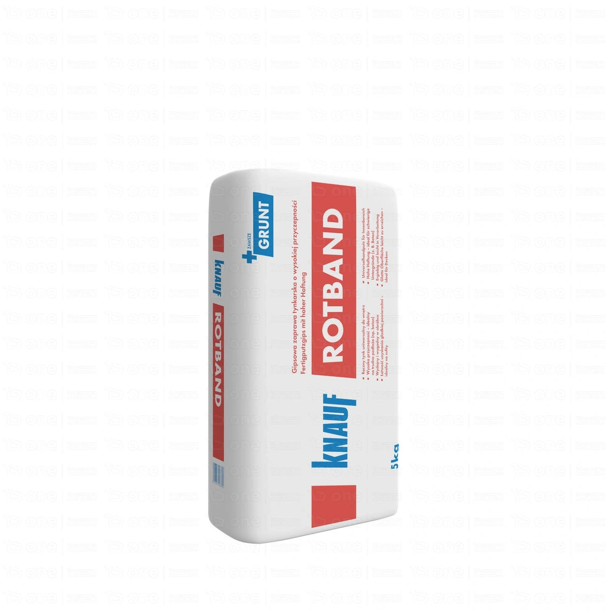 Tynk gipsowy Knauf Rotband gładki 5 kg