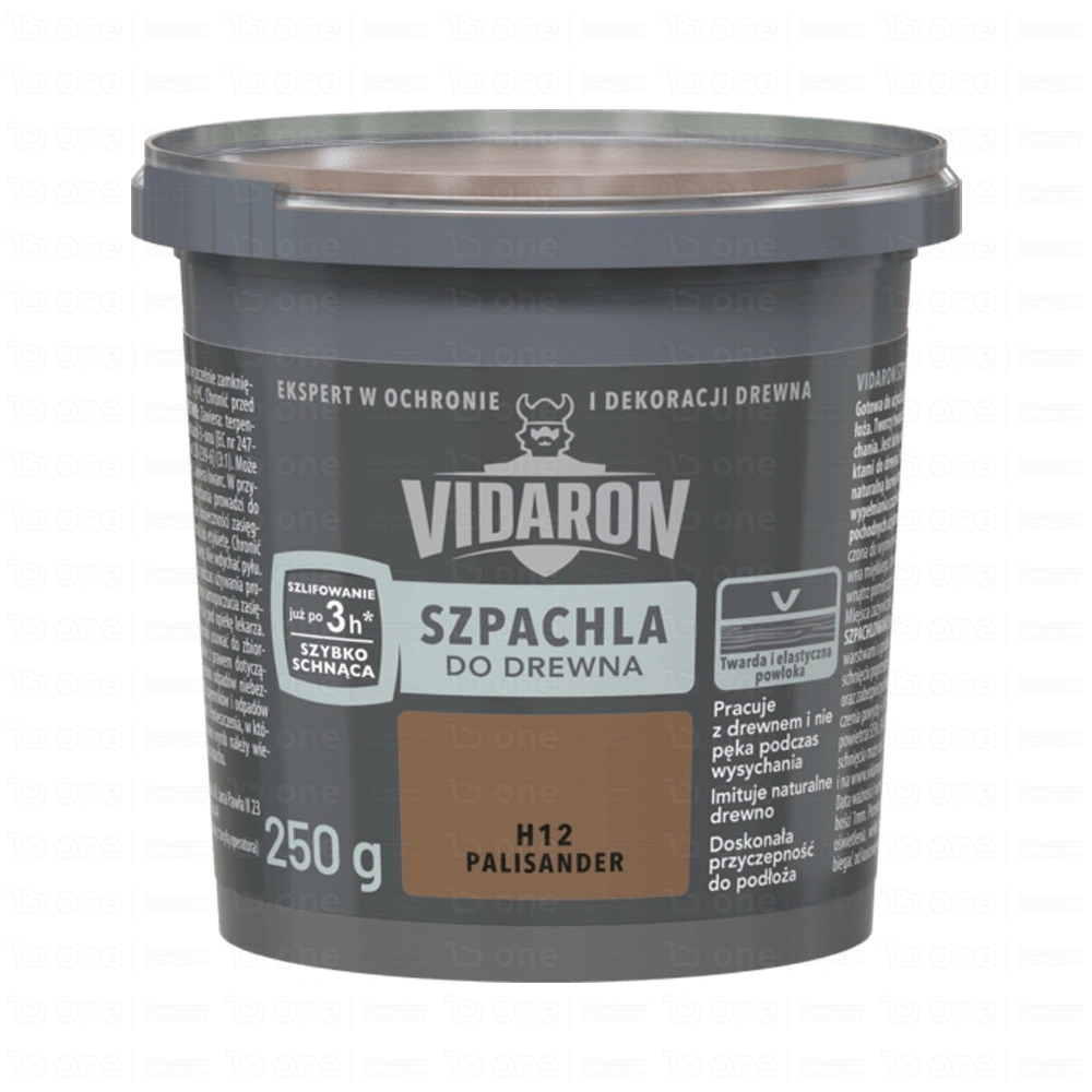 Szpachla do drewna VIDARON palisander 0,25 l