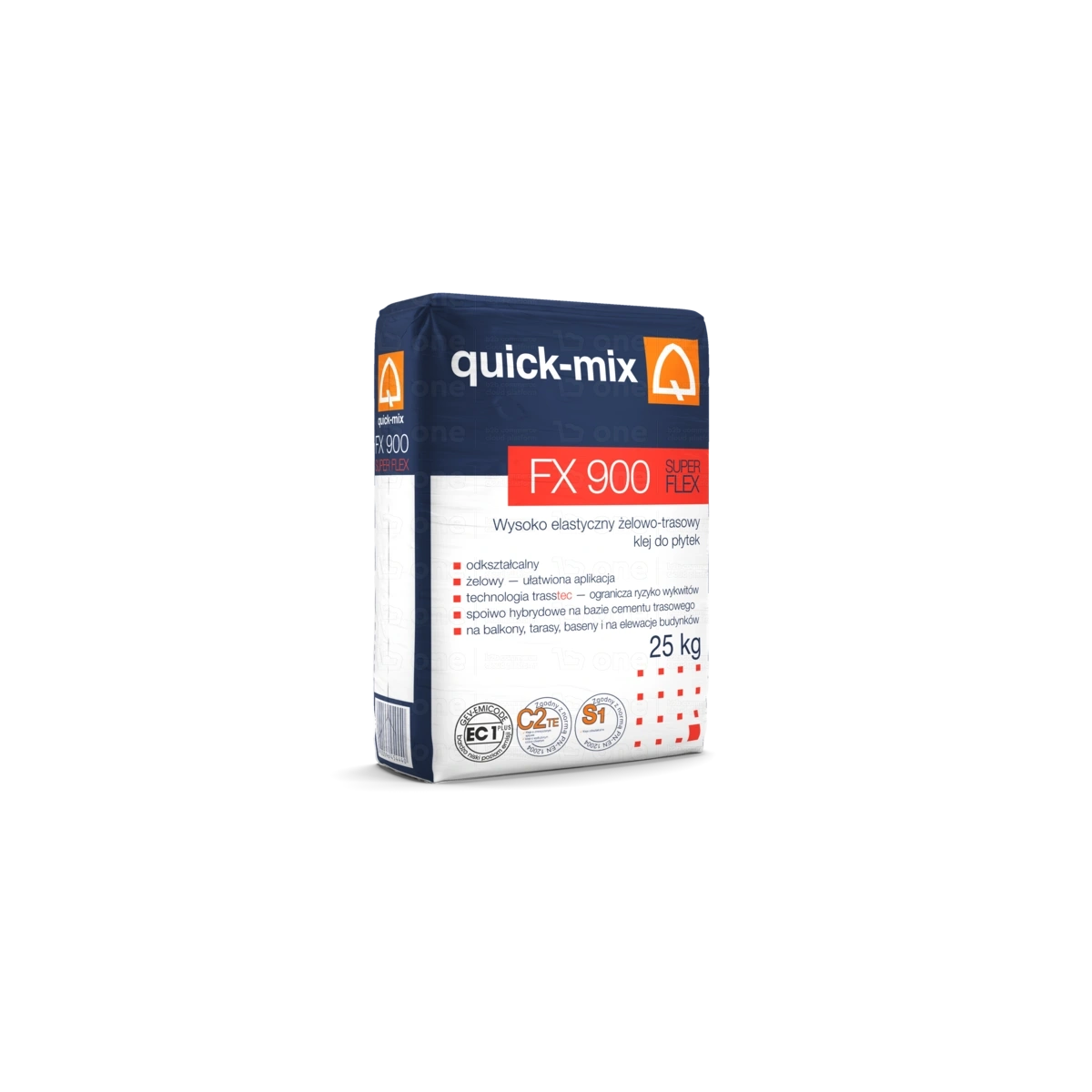 Klej wysokoelastyczny Quick-mix FX 900 Super flex 25 kg