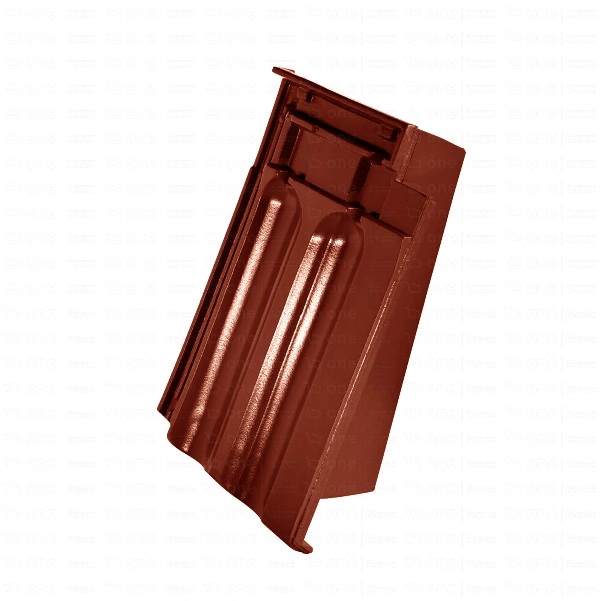 Dachówka ceramiczna Koramic Marsylka ceglasta angoba szlachetna szczyt prawa