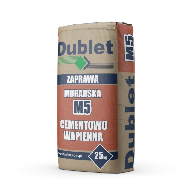 Zaprawa murarska Dublet M5 25 kg
