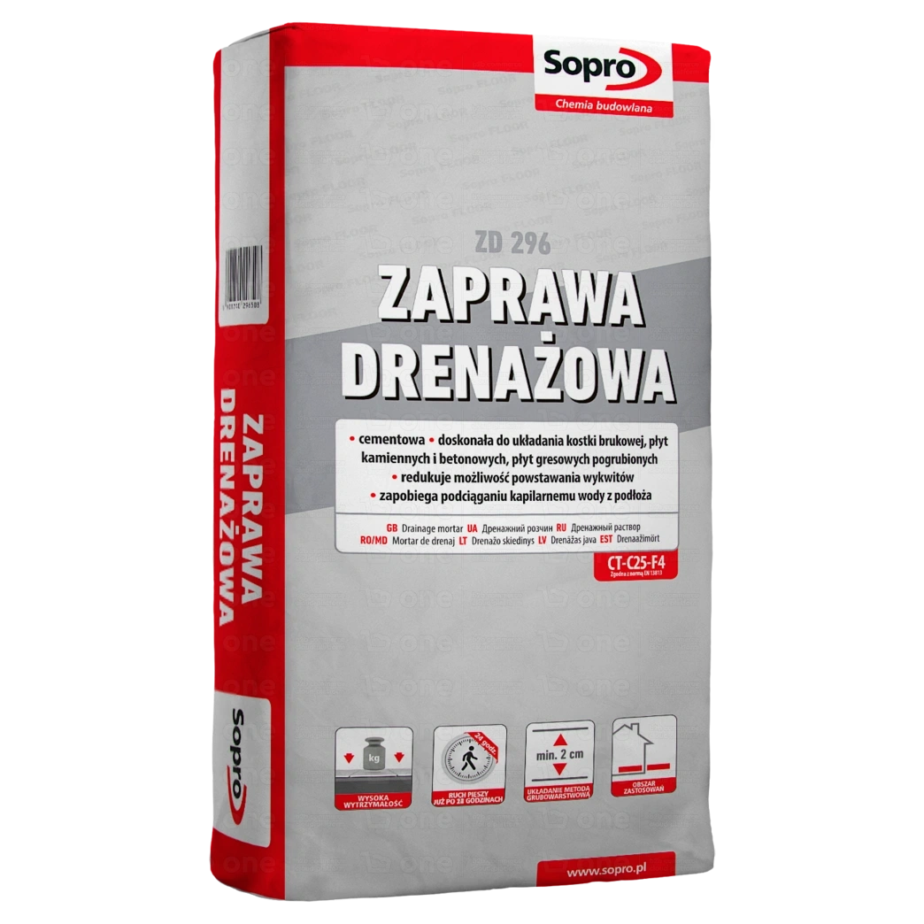 Zaprawa drenażowa Sopro Floor ZD 296 25 kg