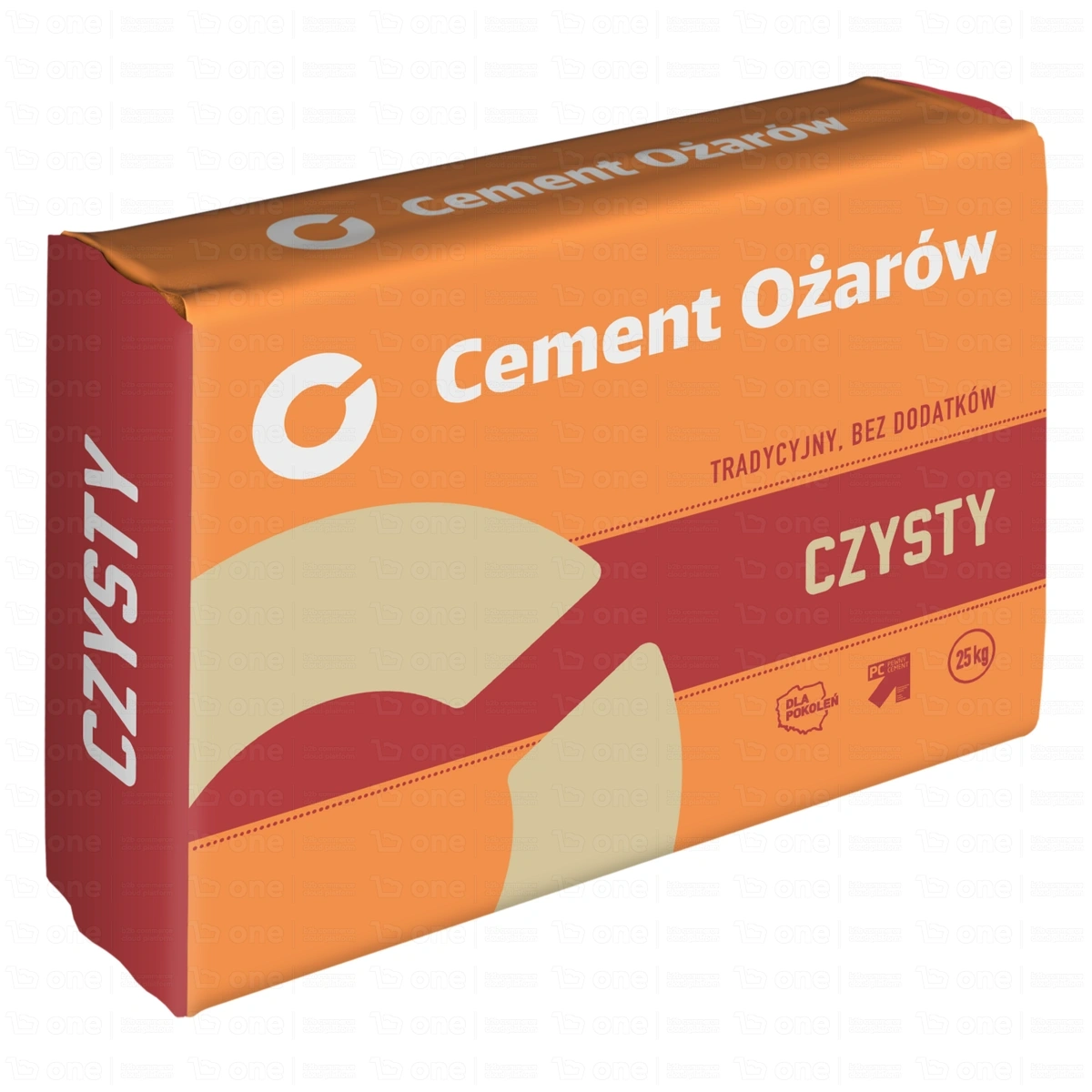 Cement portlandzki Cement Ożarów czysty CEM I 42,5 R 25 kg