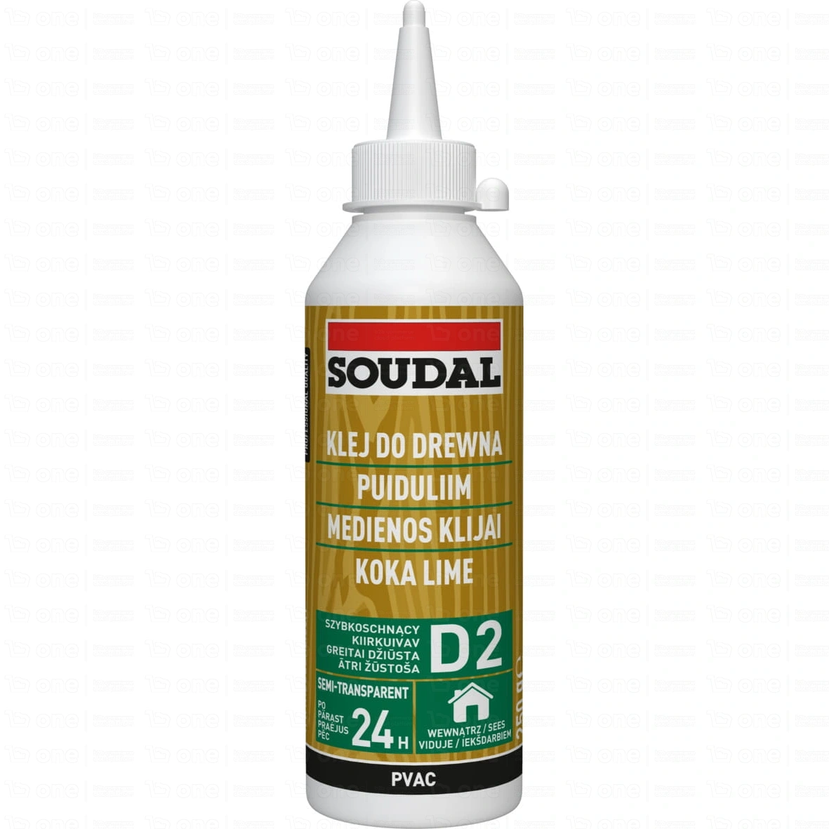 Klej dyspersyjny Soudal 64A do drewna 250 ml