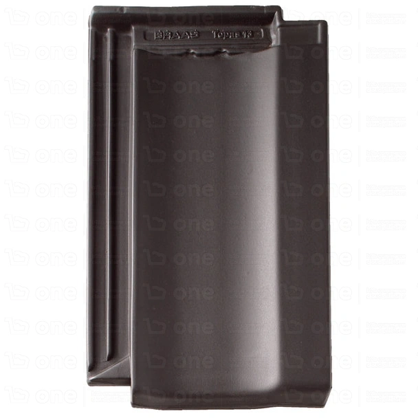 Dachówka ceramiczna Braas Topas 13V podstawowa Angoby antracytowy