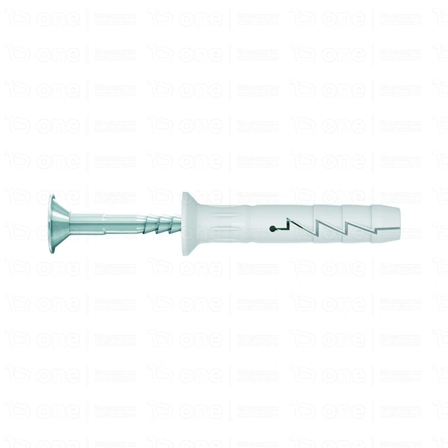 Kołek szybkiego montażu Koelner 6x40 mm z kołnierzem 18 szt.