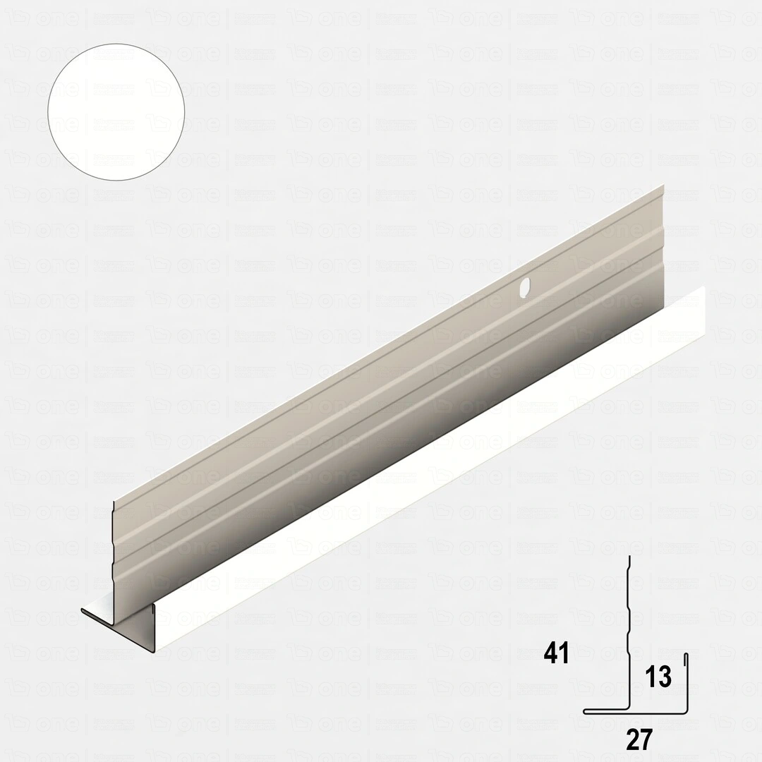 Profil specjalny Rigpis Quick-Look F do sufitów kasetonowych 13 x 3000 mm