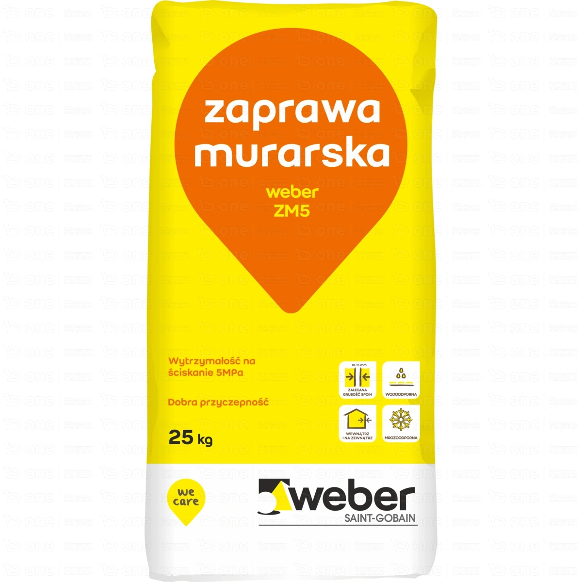 Zaprawa murarska Weber ZM5 25 kg