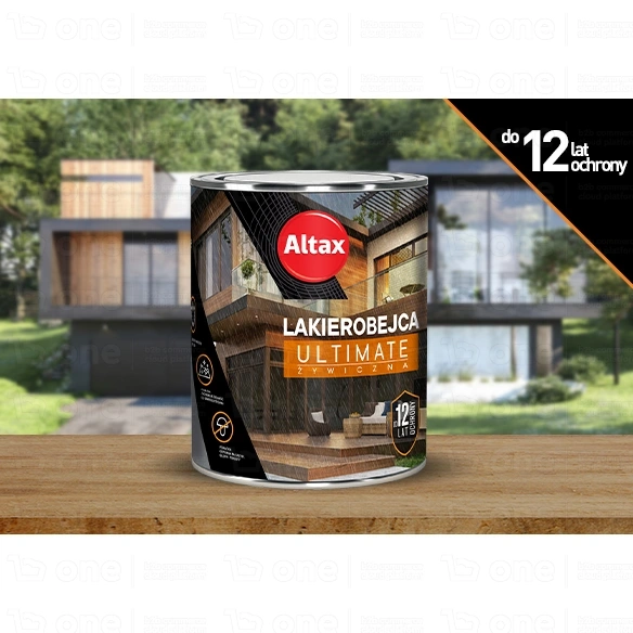 Lakierobejca żywiczna Altax Ultimate do drewna palisander 2,5 l