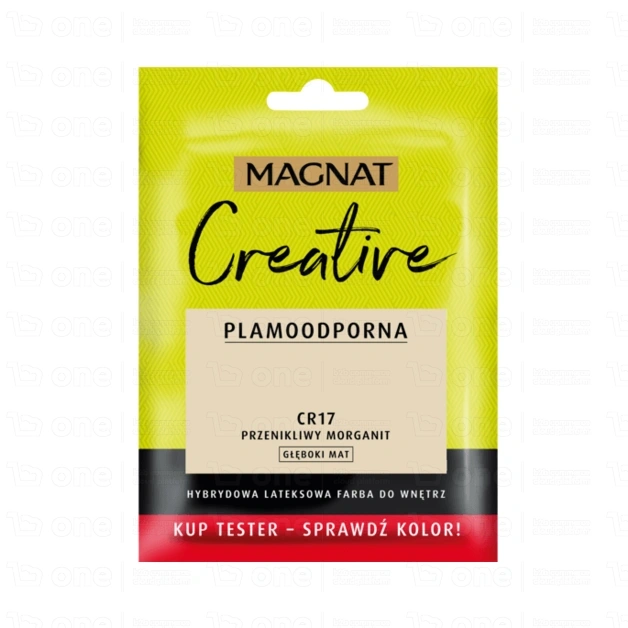 Farba lateksowa MAGNAT Creative do ścian i sufitów tester przenikliwy morganit CR17 30 ml