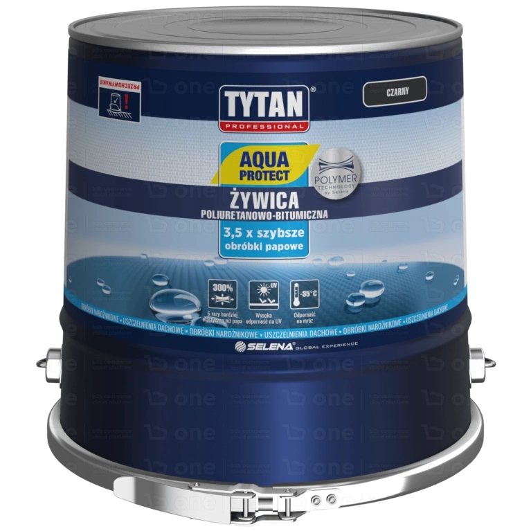 Żywica poliuretanowo-bitumiczna TYTAN TYTAN PROFESSIONAL AQUA PROTECT 5 kg czarny PL