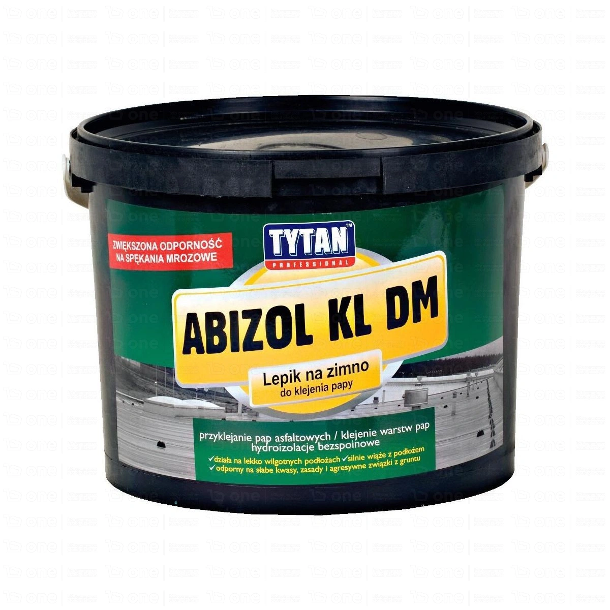 Klej bitumiczny TYTAN PROFESSIONAL Abizol S do styropianu 18 kg