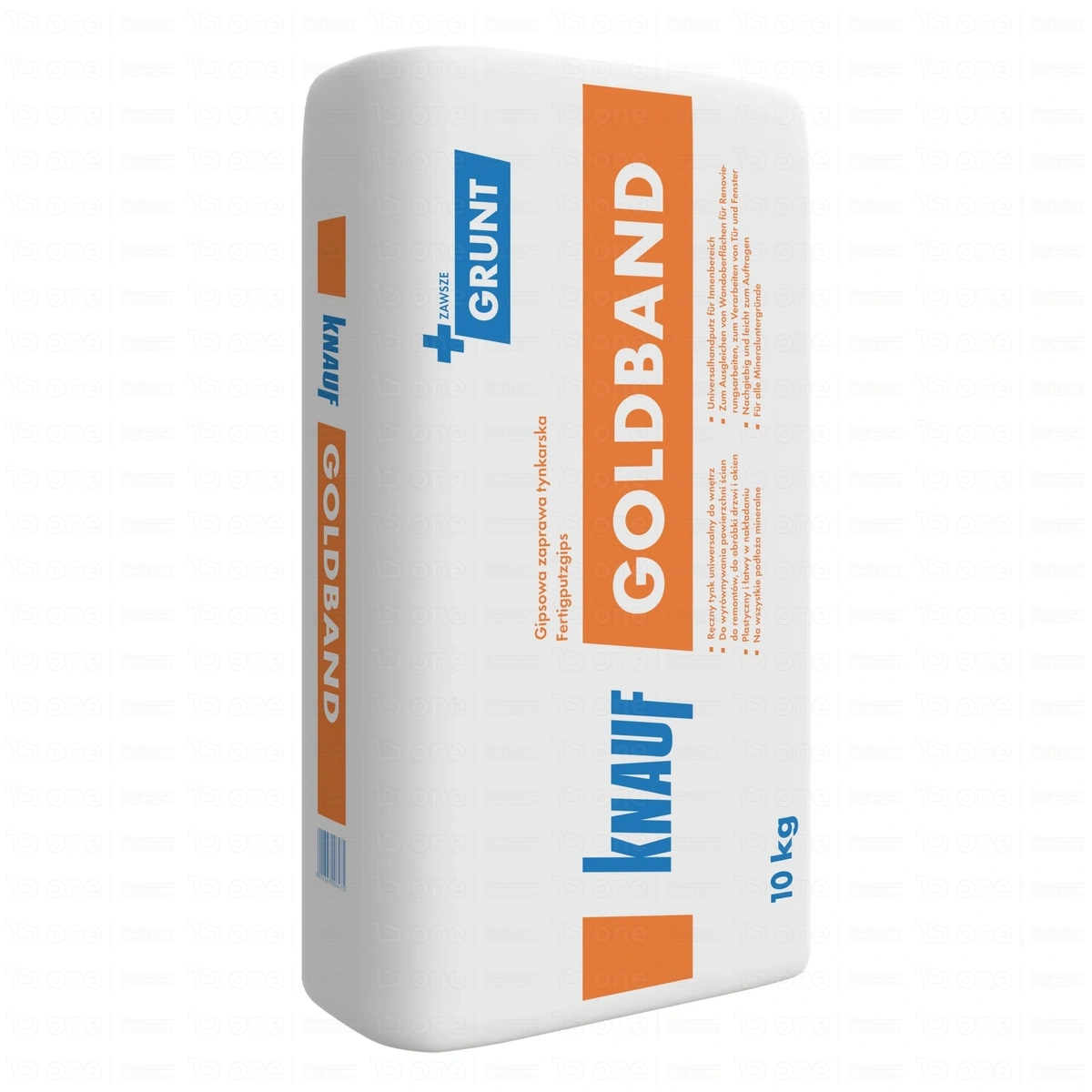 Tynk gipsowy Knauf Goldband gładki 30 kg