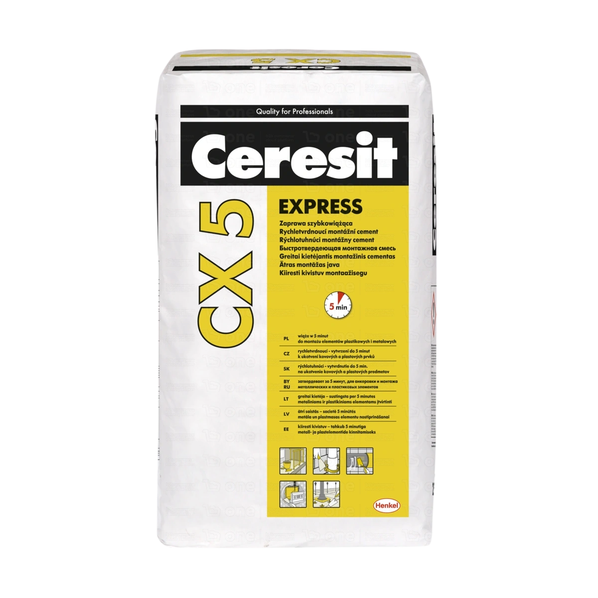 Zaprawa cementowa Ceresit CX 5 worek 5 kg