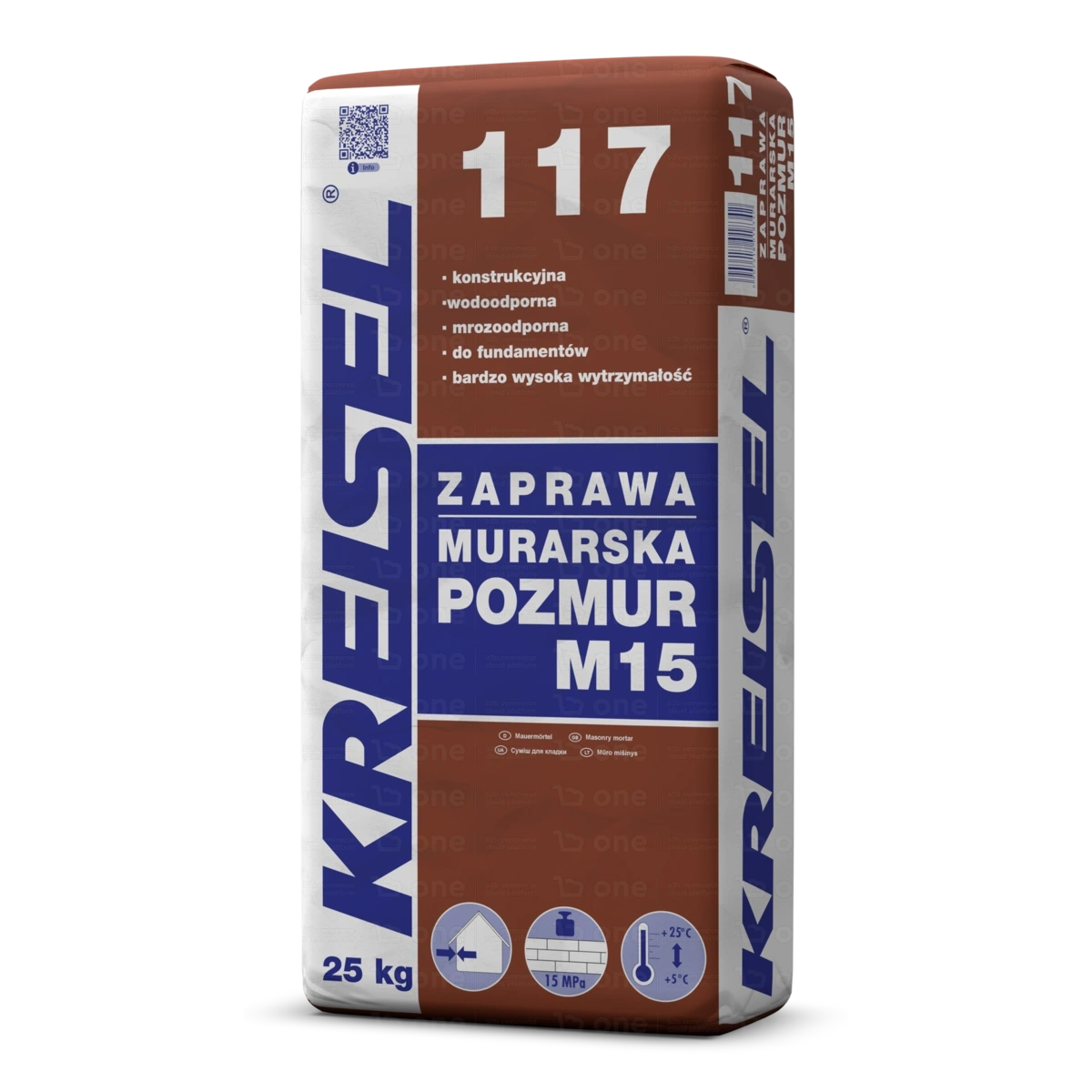 Zaprawa murarska Kreisel POZMUR 117 25 kg